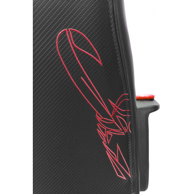 Silla Gamer Woxter Stinger Station Alien Negro-Rojo