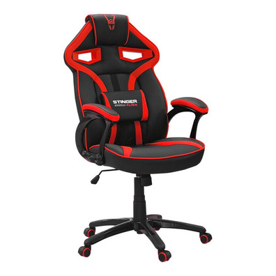 Silla Gamer Woxter Stinger Station Alien Negro-Rojo