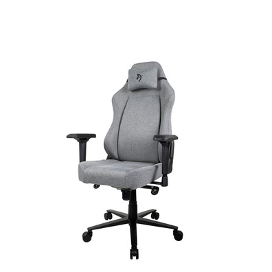 Silla Gaming Arozzi Primo Woven Fabric Grey-Black Logo