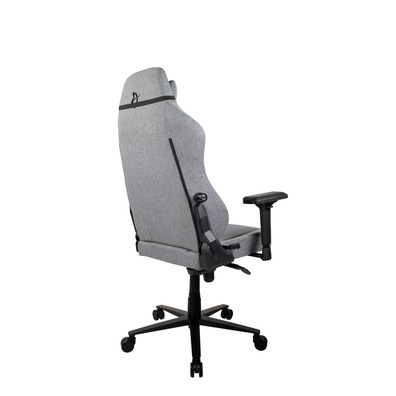 Silla Gaming Arozzi Primo Woven Fabric Grey-Black Logo