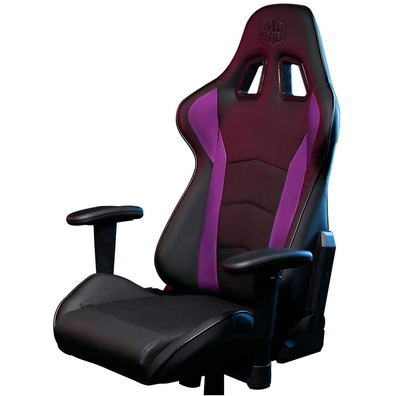 Silla Gaming Cooler Master Caliber R1 Negro/Morado