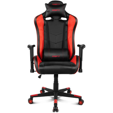 Silla Gaming Drift DR85 Negro/Rojo