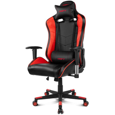 Silla Gaming Drift DR85 Negro/Rojo