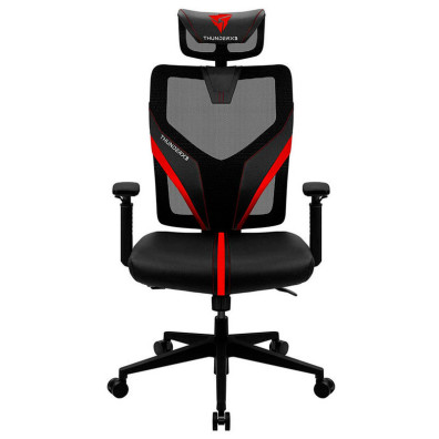 Silla Gaming Ergonomica ThunderX3 YAMA 1 - Negro/Rojo