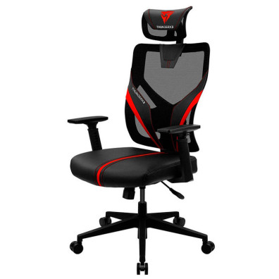 Silla Gaming Ergonomica ThunderX3 YAMA 1 - Negro/Rojo