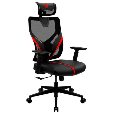 Silla Gaming Ergonomica ThunderX3 YAMA 1 - Negro/Rojo