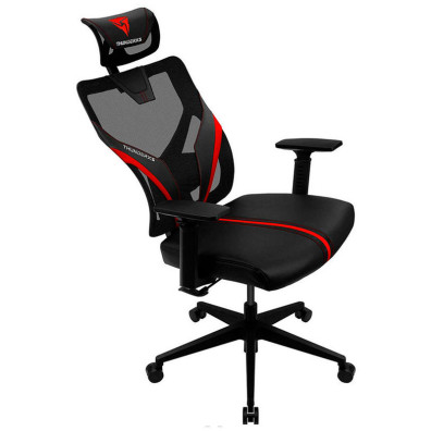Silla Gaming Ergonomica ThunderX3 YAMA 1 - Negro/Rojo
