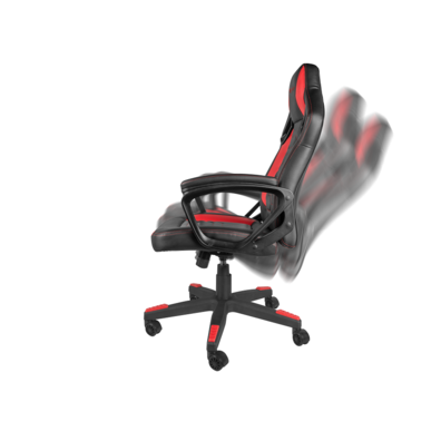 Silla Gaming Genesis Nitro 370 Negra/Roja