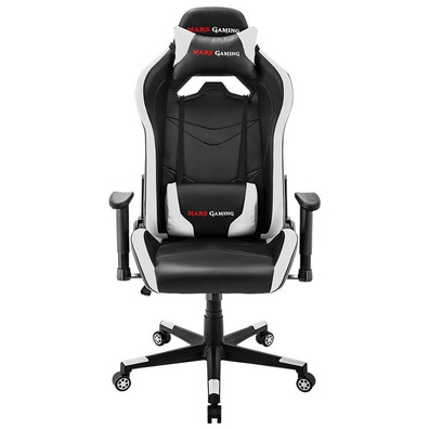 Silla Gaming Mars Gaming MGC3 Negro/Blanco