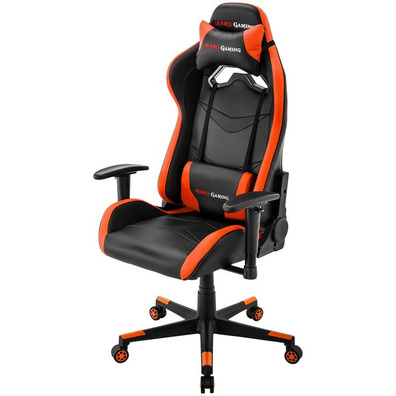 Silla Gaming Mars Gaming MGC3 Negro/Naranja