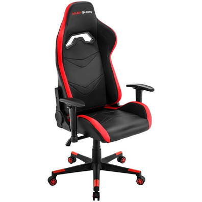 Silla Gaming Mars Gaming MGC3 Negro/Rojo