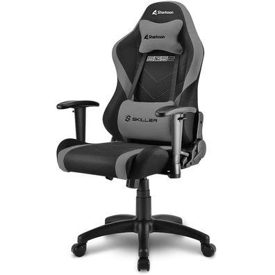 Silla Gaming Sharkoon Skiller SGS2 JR Negro/Gris