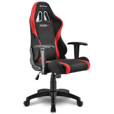 Silla Gaming Sharkoon Skiller SGS2 JR Negro/Rojo