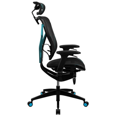 Silla Gaming Thunder X3 YAMA 7 Ultimate Cyan/Negro