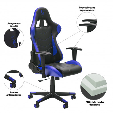 Silla Gaming Woxter Stinger Station Azul