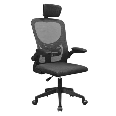 Silla Ergonómica Mars Gaming MGCERGOPLUSBK Negro - Malla Transpirable con Reposacabezas y Reposabrazos