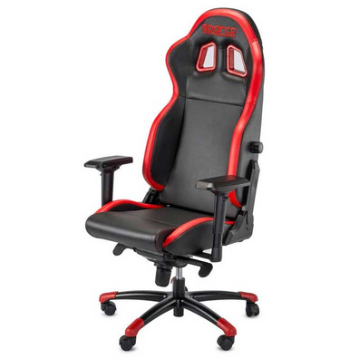 Silla Sparco Gaming Grip - Negra / Roja