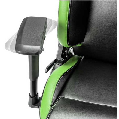 Silla Sparco Gaming Grip - Negra / Verde