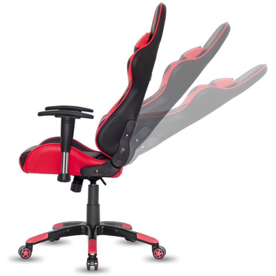 Silla Spirit Of Gamer Demon Negro-Rojo