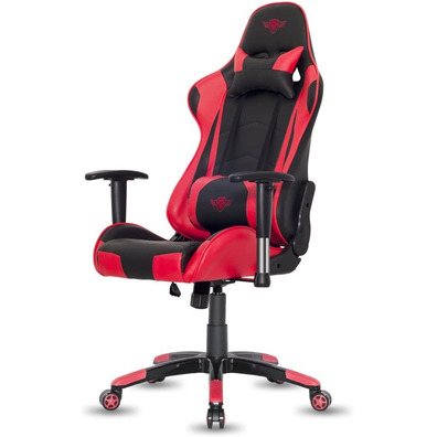 Silla Spirit Of Gamer Demon Negro-Rojo