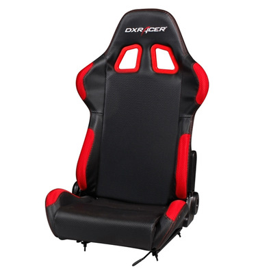 Simulador DXRacer Combo 300 Negro/Rojo