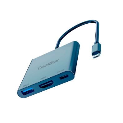 DOCKING USB-C COOLBOX MINIDOCK C31 HDMI 4K 30Hz USB-C PD 100W USB-A