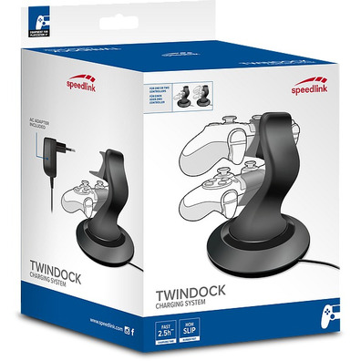 Sistema de carga TWINDOCK para Dualshock