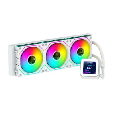 Sistema de Refrigeración Líquida ABYSM AB336012 Oceanic LCD 360 White ARGB