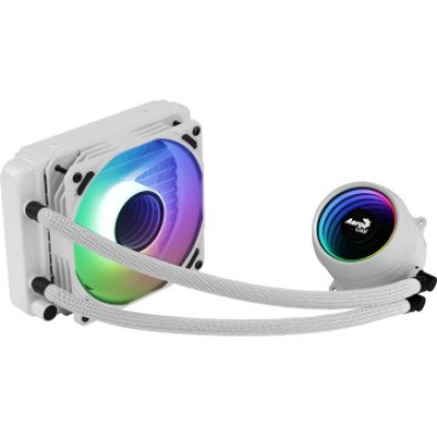 Sistema de Refrigeración Líquida Aerocool Mirage L120 White RGB-A - 1x12cm Infinity Mirror