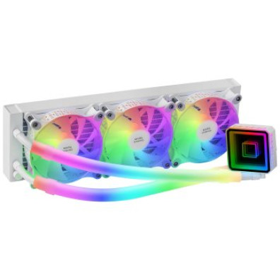 Sistema de Refrigeración Líquida Mars Gaming ML-Ultra360 White con Iluminación ARGB (Addressable)