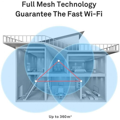 Sistema Mesh Wifi Huawei Q2 Pro 53037287 (3 unidades)