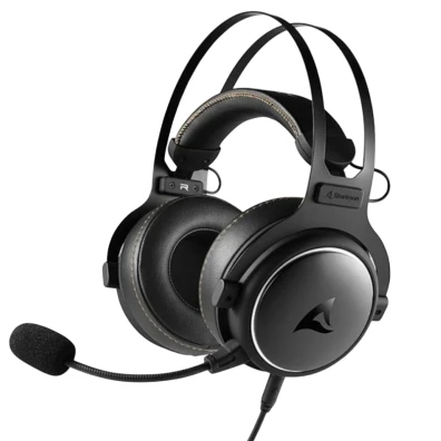 Auriculares Sharkoon SKILLER SGH50 Negro - Calidad de Sonido Superior