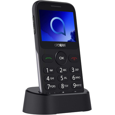 Smartphone Alcatel 2019G para personas Mayores Silver