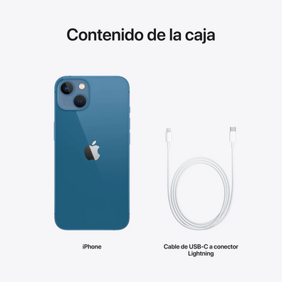 Smartphone Apple iPhone 13 256GB/ 6.1/ 5G/ Azul
