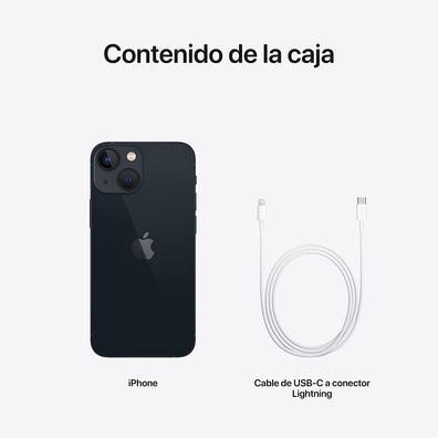 Smartphone Apple iPhone 13 512GB 6.1'' 5G Negro Medianoche