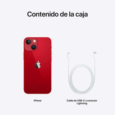 Smartphone Apple iPhone 13 Mini 512GB 5.4" 5G Rojo