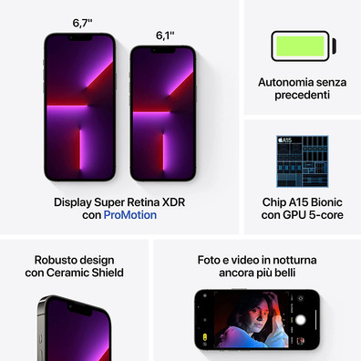 Apple iPhone 13 Pro 1TB 5G MLVV3QL/A Grafito