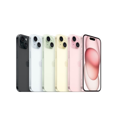 Smartphone Apple iPhone 15 256Gb/ 6.1"/ 5G/ Rosa