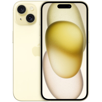 Apple iPhone 15 - 5G, 256GB, 15,5 cm, SIM Doble, iOS 17, USB Tipo C - Amarillo