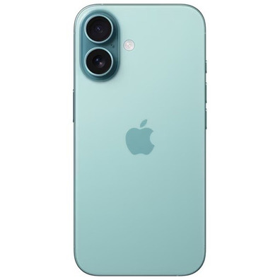 Smartphone Apple iPhone 16 128GB/ 6.1"/ 5G/ Verde Azulado