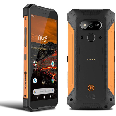 Smartphone Hammer Explorer Black Orange 3GB/32GB Rugerizado