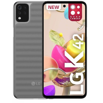 Smartphone LG K42 3GB/64GB/6.6" Gris