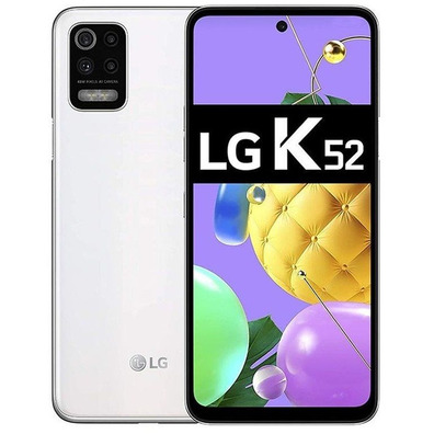 Smartphone LG K52 4GB/64GB/6.6" Blanco