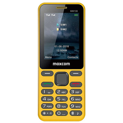 Smartphone Maxcom Classic MM139 Amarillo
