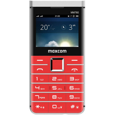 Smartphone Maxcom Comfort MM760 Rojo