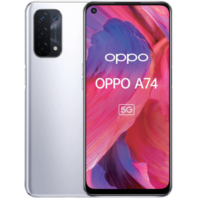 Smartphone Oppo A74 5G 6GB/128GB 6.5'' Silver