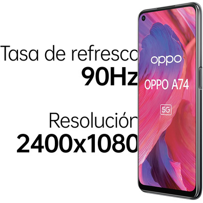 Smartphone Oppo A74 5G 6GB/128GB 6.5'' Silver