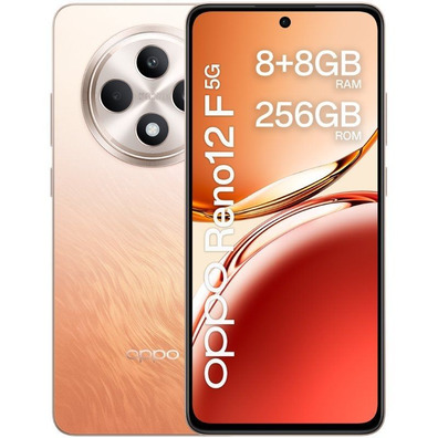 Smartphone Oppo Reno 12 F 8GB 256GB 6.67" 5G Naranja