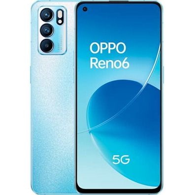 Smartphone Oppo Reno 6 5G 8GB/128GB 6.43'' Artic Blue
