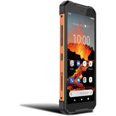 Smartphone Ruggerizado Hammer Explorer Pro 6GB/128GB 5.72" Negro Naranja